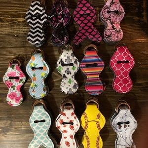 Lip Balm Holder Keychain